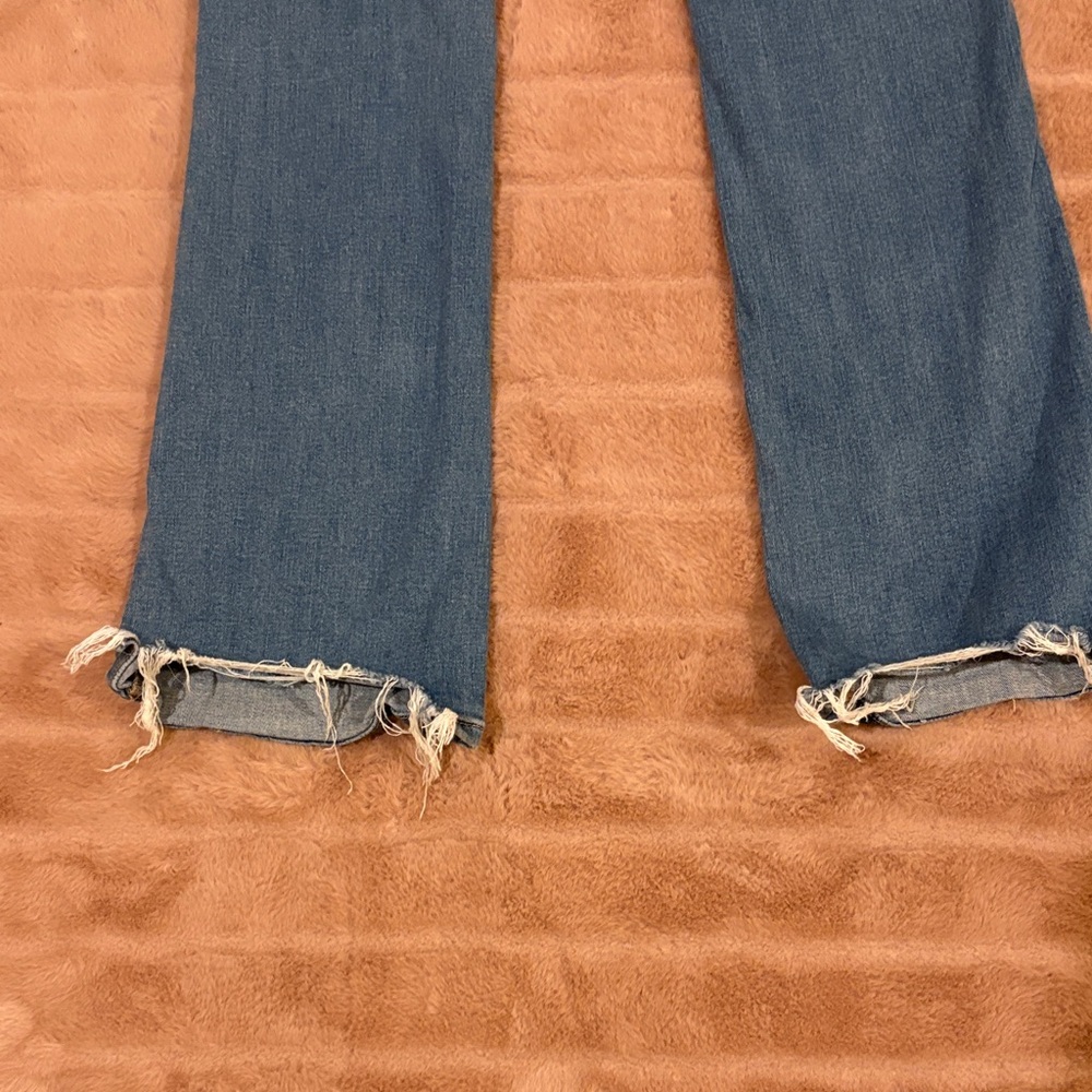 American Eagle Outfitters Women's High Rise Skinny Kick Jeans size 00 Short - Picture 6 of 6